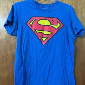 DC Comics Royal Blue Superman Logo Tee